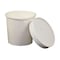 Amercareroyal Royal 12 oz. White Paper Food Container And Lid Combo, PK250 PFC12WCOM - alternate 7